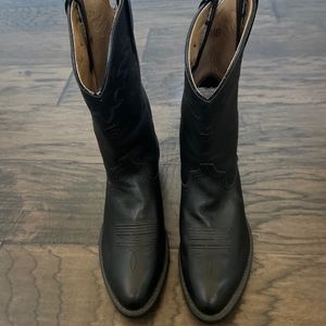 Men’s Ariat Cowboy Leather Boots Size 10